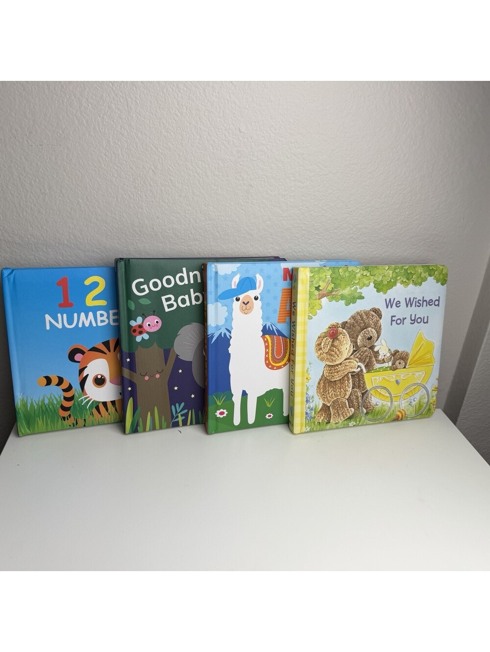 Page Publications Baby Board Book Set 4 Kids ABC 123 Numbers Bedtime Baby New